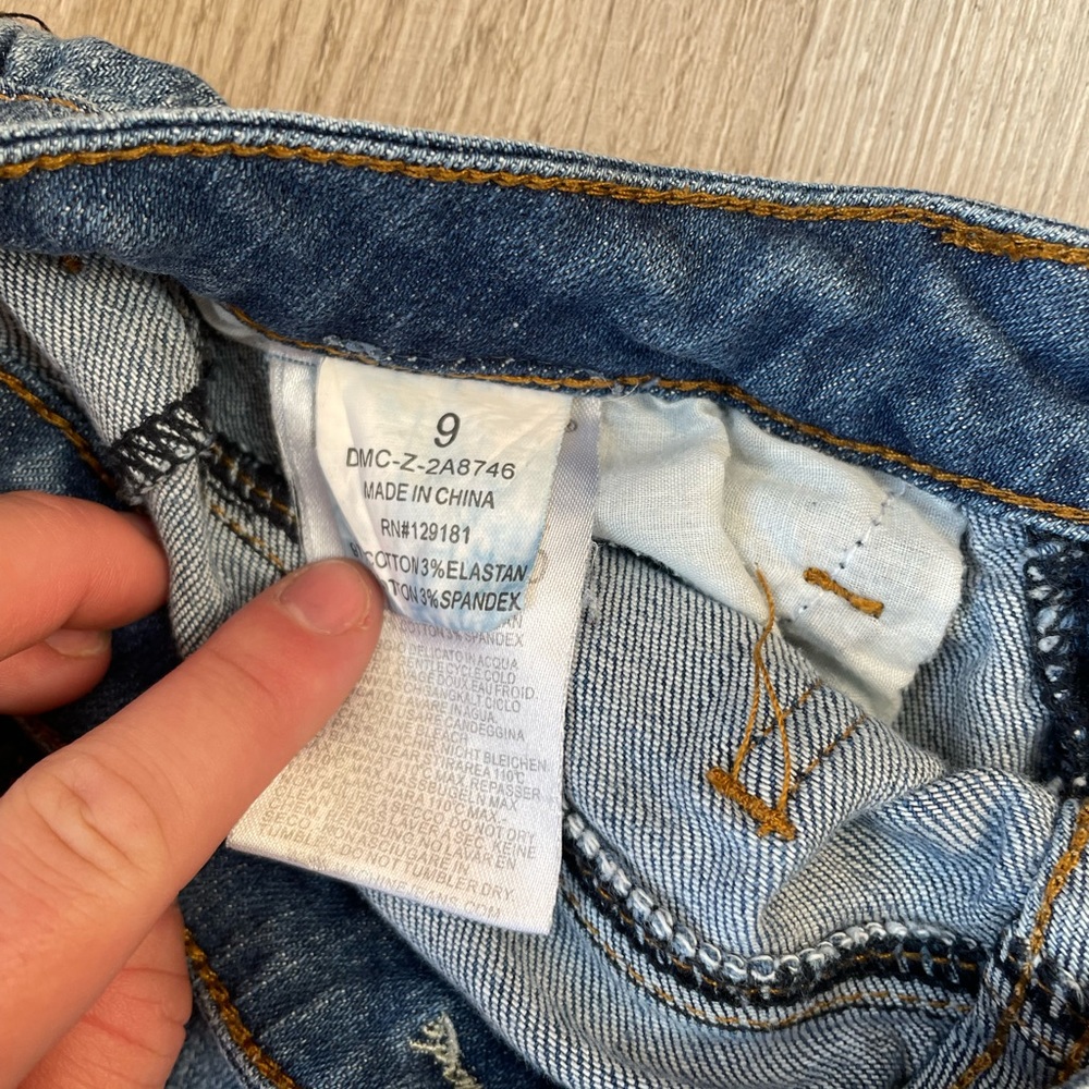 Embroidered Roses Denim - Picture 7 of 7